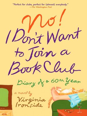 cover image of No! I Don't Want to Join a Book Club